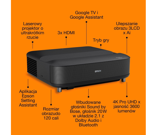 Epson EH-LS670B - 1529011 - zdjęcie 3